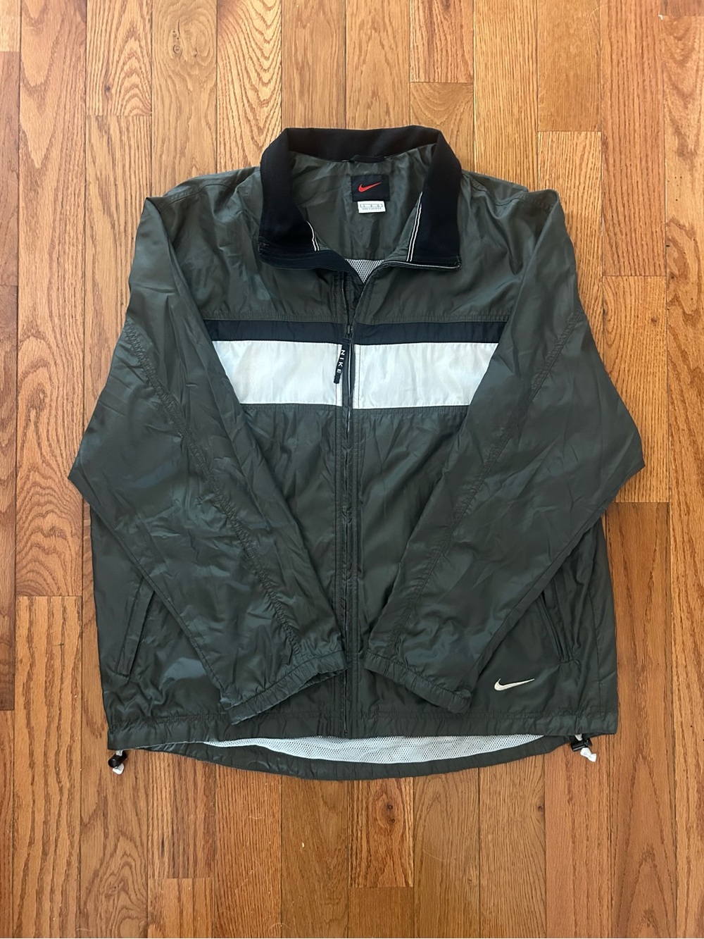 Nike Vintage Windbreaker Track Jacket Size Large
